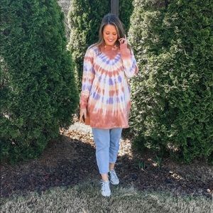 Tie dye tunic